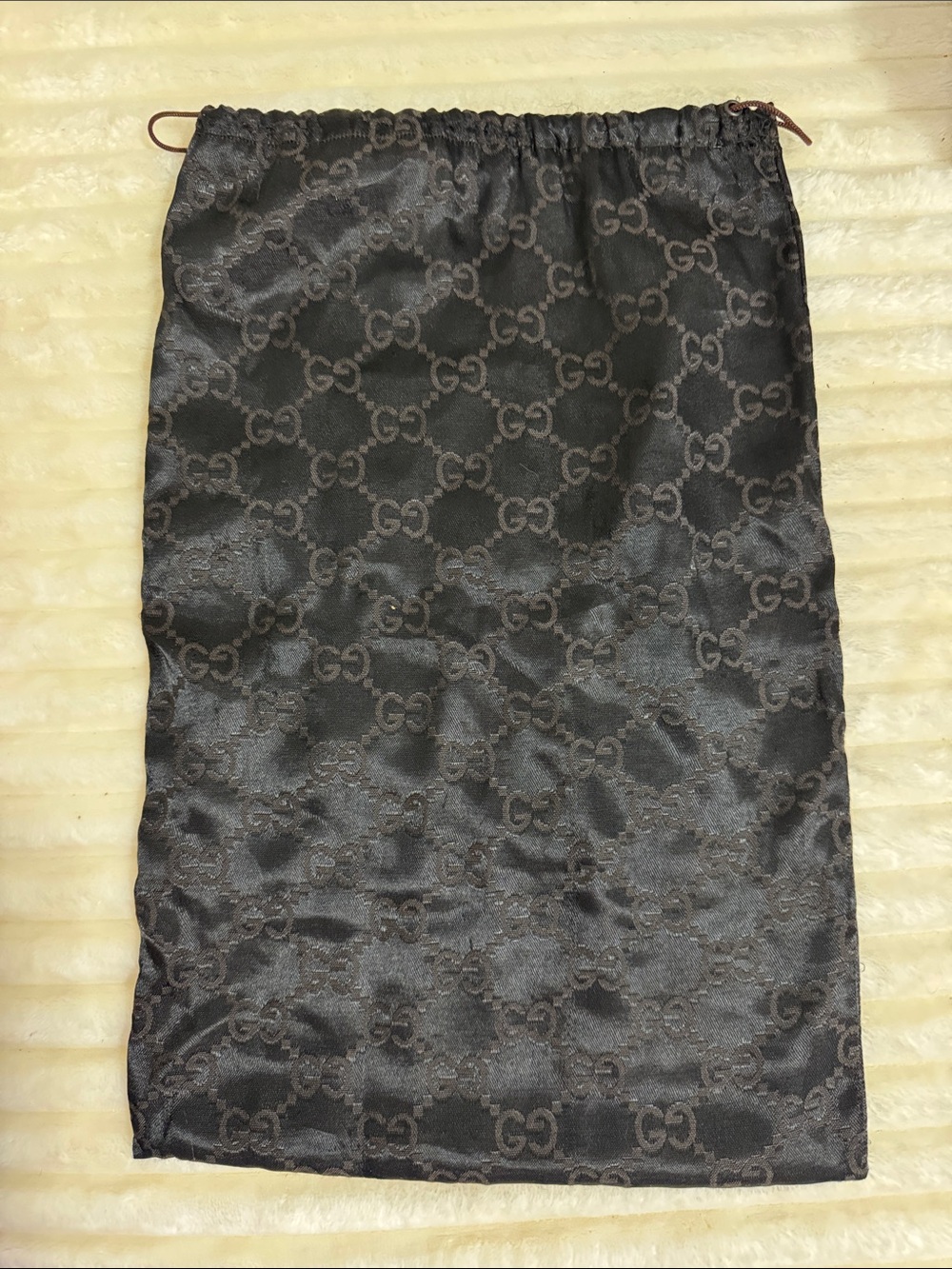 100% Authentic Vintage Gucci Shoe Bag Purse Dust Bag